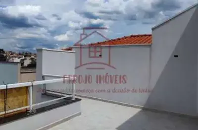 Cobertura para venda em santo andré, vila scarpelli, 2 dormitórios, 1 suíte, 2 banheiros, 1 vaga