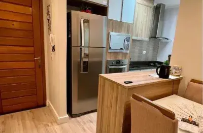 Apartamento para venda em santo andré, jardim santo antônio, 2 dormitórios, 1 suíte, 2 banheiros, 1 vaga