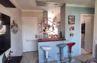 Apartamento para venda em santo andré, vila tibiriçá, 2 dormitórios, 1 banheiro, 1 vaga