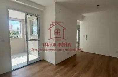 Apartamento para locação 58m²,  jardim bela vista  santo andré sp, 2 quartos, 1 suíte, 1 vaga lazer com piscina
