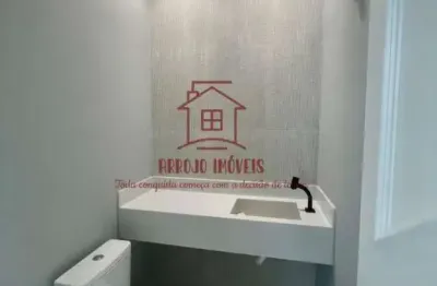 Sobrado para venda em santo andré, vila scarpelli, 3 dormitórios, 3 suítes, 4 banheiros, 5 vagas