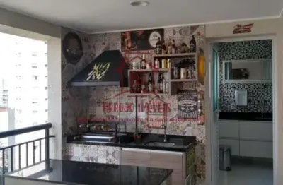 Apartamento para venda em santo andré, vila gilda, 3 dormitórios, 3 suítes, 1 banheiro, 3 vagas