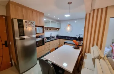 Apartamento para venda em santo andré, vila valparaíso, 2 dormitórios, 1 suíte, 2 banheiros, 1 vaga