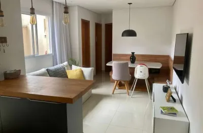 Apartamento para venda em santo andré, jardim paraíso, 2 dormitórios, 1 suíte, 2 banheiros, 1 vaga
