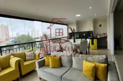 Apartamento para venda em santo andré, vila gilda, 3 dormitórios, 3 suítes, 5 banheiros, 3 vagas
