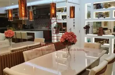 Apartamento para venda em santo andré, campestre, 3 dormitórios, 3 suítes, 4 banheiros, 2 vagas
