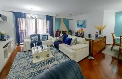 Apartamento para venda em santo andré, vila bastos, 4 dormitórios, 2 suítes, 5 banheiros, 2 vagas