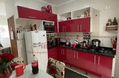 Sobrado para venda em santo andré, jardim santo andré, 2 dormitórios, 2 banheiros, 3 vagas