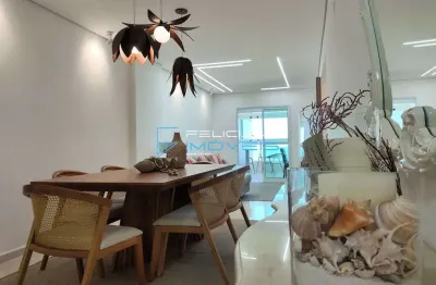 Apartamento com 3 quartos, balneário maracanã, praia grande - r$ 1.65 mi, cod: 5305