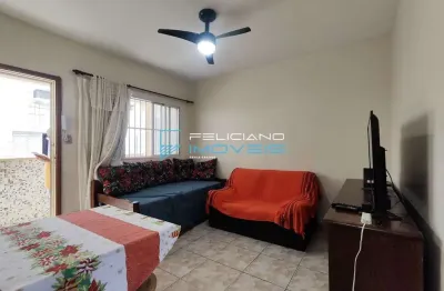 Apartamento com 1 quarto, canto do forte, praia grande - r$ 249 mil, cod: 5582