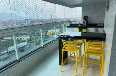 Apartamento com 1 quarto, caiçara, praia grande - r$ 395 mil, cod: 5914