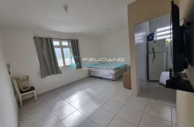 Kitnet com 1 quarto, canto do forte, praia grande - r$ 185 mil, cod: 5985