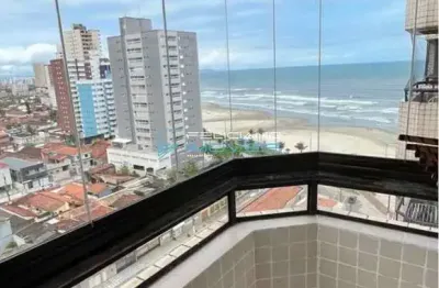 Apartamento com 1 quarto, Balneário Maracanã, Praia Grande - R$ 330 mil, Cod: 6526