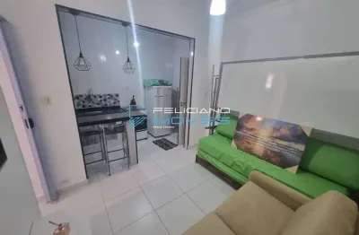 Kitnet com 1 quarto, guilhermina, praia grande - r$ 223 mil, cod: 6535