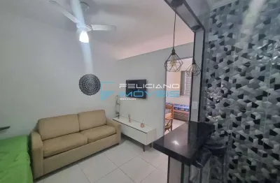 Kitnet com 1 quarto, guilhermina, praia grande - r$ 223 mil, cod: 6535