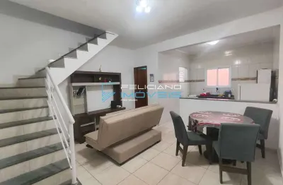 Casa de condomínio com 2 quartos, aviação, praia grande - r$ 293 mil, cod: 6603