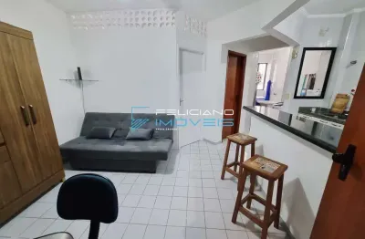 Kitnet com 1 quarto, canto do forte, praia grande - r$ 255 mil, cod: 6609