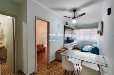 Apartamento com 1 quarto, Tupi, Praia Grande - R$ 240 mil, Cod: 6699