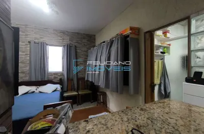 Kitnet com 1 quarto, boqueirão, praia grande - r$ 180 mil, cod: 6779
