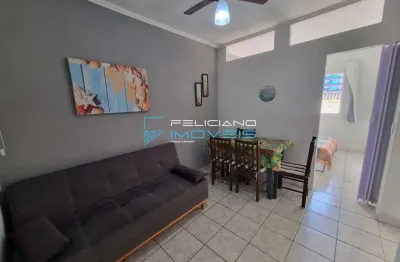 Kitnet com 1 quarto, canto do forte, praia grande - r$ 280 mil, cod: 6247