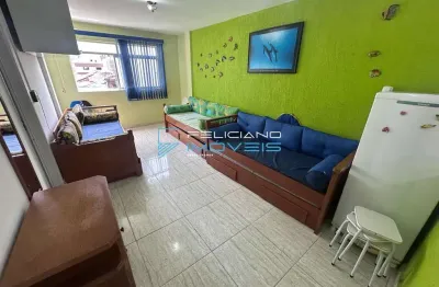 Kitnet com 1 quarto, aviação, praia grande - r$ 190 mil, cod: 6835
