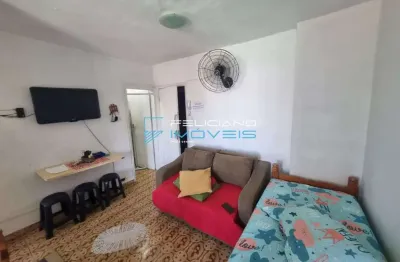 Kitnet com 1 quarto, Canto do Forte, Praia Grande - R$ 180 mil, Cod: 6927
