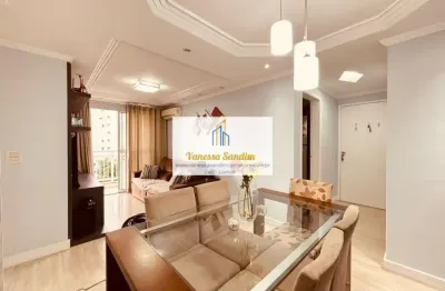 Apartamento com 2 dormitórios, varanda, vaga e lazer completo