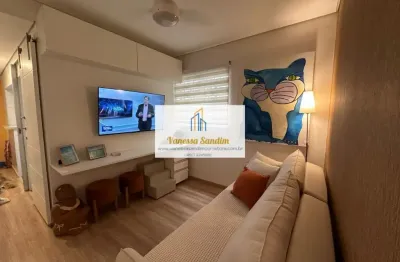 Apartamento 1 dormitório, vaga, elevador, na quadra da praia