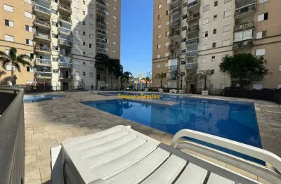 Apartamento na areia branca, em santos! 2 dormitórios, elevador e lazer completissimo