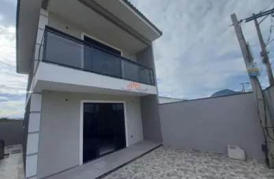 Casa para venda em maricá, jardim atlântico leste (itaipuaçu), 2 dormitórios, 2 suítes, 1 banheiro, 1 vaga