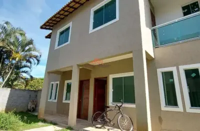Casa duplex para venda em maricá, ponta grossa, 2 dormitórios, 2 banheiros, 1 vaga
