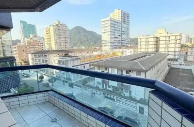 Apartamento de 2 dormitórios com 81m2 no canto do forte a 400m da praia