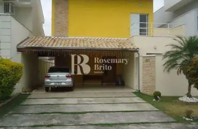 Sobrado de condomínio com 3 quartos, parque são luís, taubaté - r$ 790 mil, cod: 344