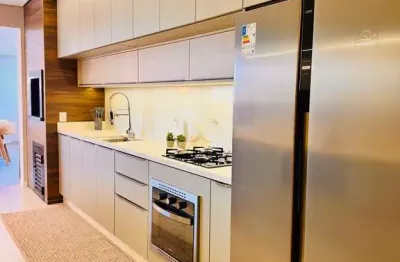 Apartamento giardino mobiliado no saguaçu, com 3 dormitórios