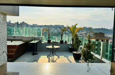 Cobertura à venda, 4 quartos, 1 suíte, 3 vagas, buritis - belo horizonte/mg