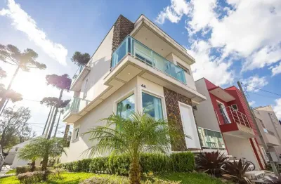 Casa em condomínio fechado com 3 quartos à venda na augusto criminácio, 106, afonso pena, são josé dos pinhais por r$ 1.300.000