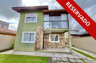 Casa com 3 quartos à venda na rua juiz danilo bertolin précoma, 341, cidade jardim, são josé dos pinhais por r$ 1.090.000