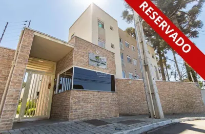 Apartamento com 2 quartos à venda na rua virgínio palu, 64, braga, são josé dos pinhais por r$ 280.000