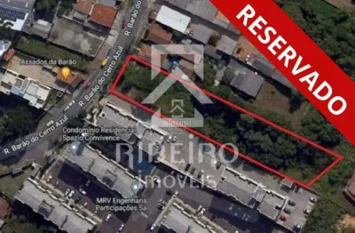 Terreno à venda na rua barão do cerro azul, 3021, bom jesus, são josé dos pinhais por r$ 2.512.000