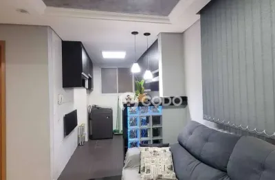 Apartamento com 2 dormitórios para alugar, 46 m² por r$ 1.400/mês - piracicamirim - piracicaba/sp