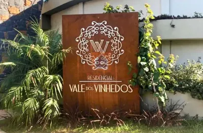 Terreno à venda no condomínio residencial vale dos vinhedos