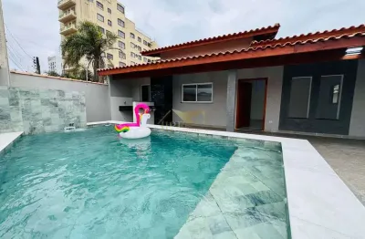Casa com 3 dorms, vila atlântica, mongaguá - r$ 720 mil, cod: 724