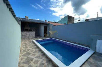 Casa com 3 dorms, flórida mirim, mongaguá - r$ 500 mil, cod: 901