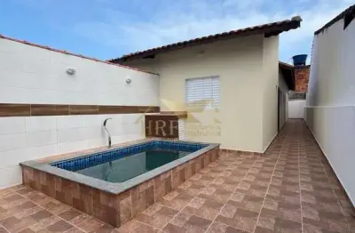 Casa com 2 quartos, jardim leonor, mongaguá - r$ 323 mil, cod: 1090