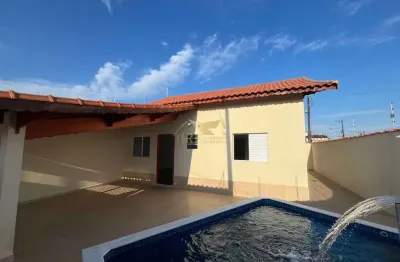Casa com 2 dorms, vila nossa senhora de fátima, mongaguá - r$ 390 mil, cod: 590