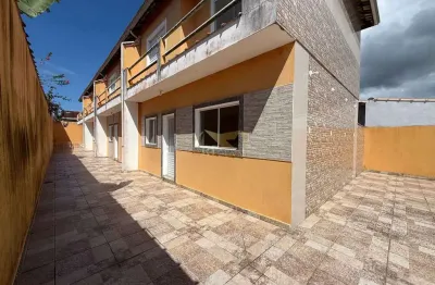 Sobrado de condomínio com 2 quartos, balneário itaguai, mongaguá - r$ 235 mil, cod: 128
