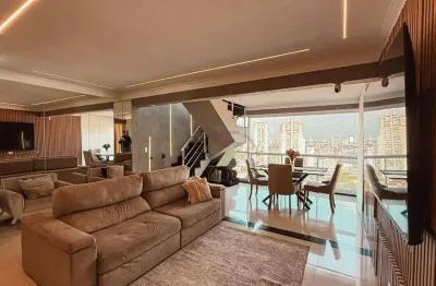 Apartamento duplex com 3 dormitórios, 3 vagas à venda, 168 m² por r$ 2.130.000 - alto da mooca - são paulo/sp