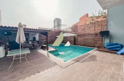 Sobrado com 4 dormitórios para alugar, 180 m² por r$ 7.000,00/mês - jardim brasilia (zona leste) - são paulo/sp