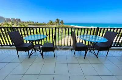 Apartamento com 4 dormitórios à venda, 156 m² por r$ 1.200.000,00 - porto das dunas - aquiraz/ce