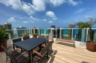 Apartamento infinity vista mar, com 2 dormitórios à venda, 56 m² por r$ 915.000 - meireles - fortaleza/ce